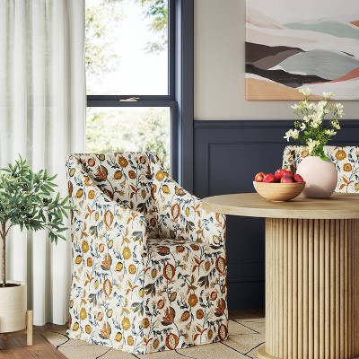 Sloped Arm Slipcovered Dining Chair - Threshold™