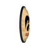 College Basketball Hardwood Design Oval Slimline Lighted Wall Sign - 3 of 4