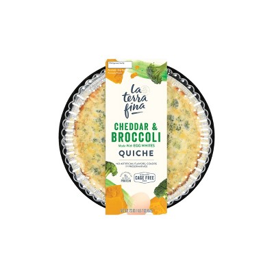 La Terra Fina Cheddar and Broccoli Quiche - 23oz