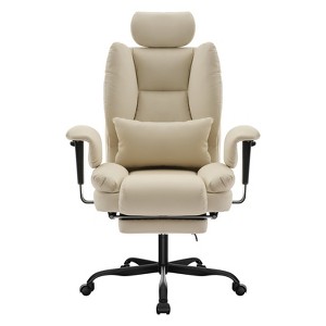 Office Chair Ergonomic 200 kg PU Leather Computer Chair - 1 of 4