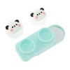 Unique Bargains Contact Lens Case Contact Lens Container Contact Lens Carrier 2.32"x1.18"x1.26" 1 Set - 2 of 4