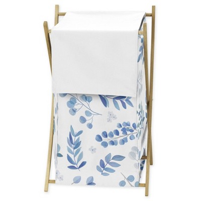 Botanical Laundry Hamper Blue - Sweet Jojo Designs