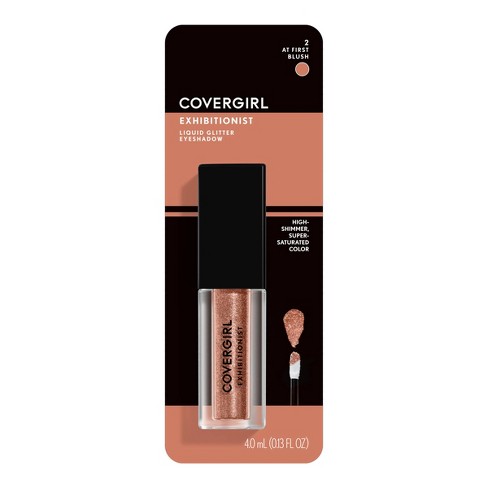 Covergirl Exhibitionist Liquid Glitter Shadow At First Blush