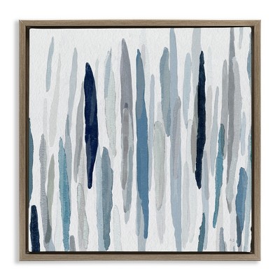 Stupell Industries Abstract Rain Pattern Strokes, 18" x 18"