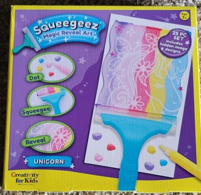 Creativity For Kids Squeegeez Magic Reveal Art Unicorn : Target