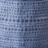 TAG Dottie Planter Reactive Glazed Stoneware Blue 4.25L x 4.25W x 4.5H inches, Holds Up to 3 inch Drop in Pot - 2 of 3