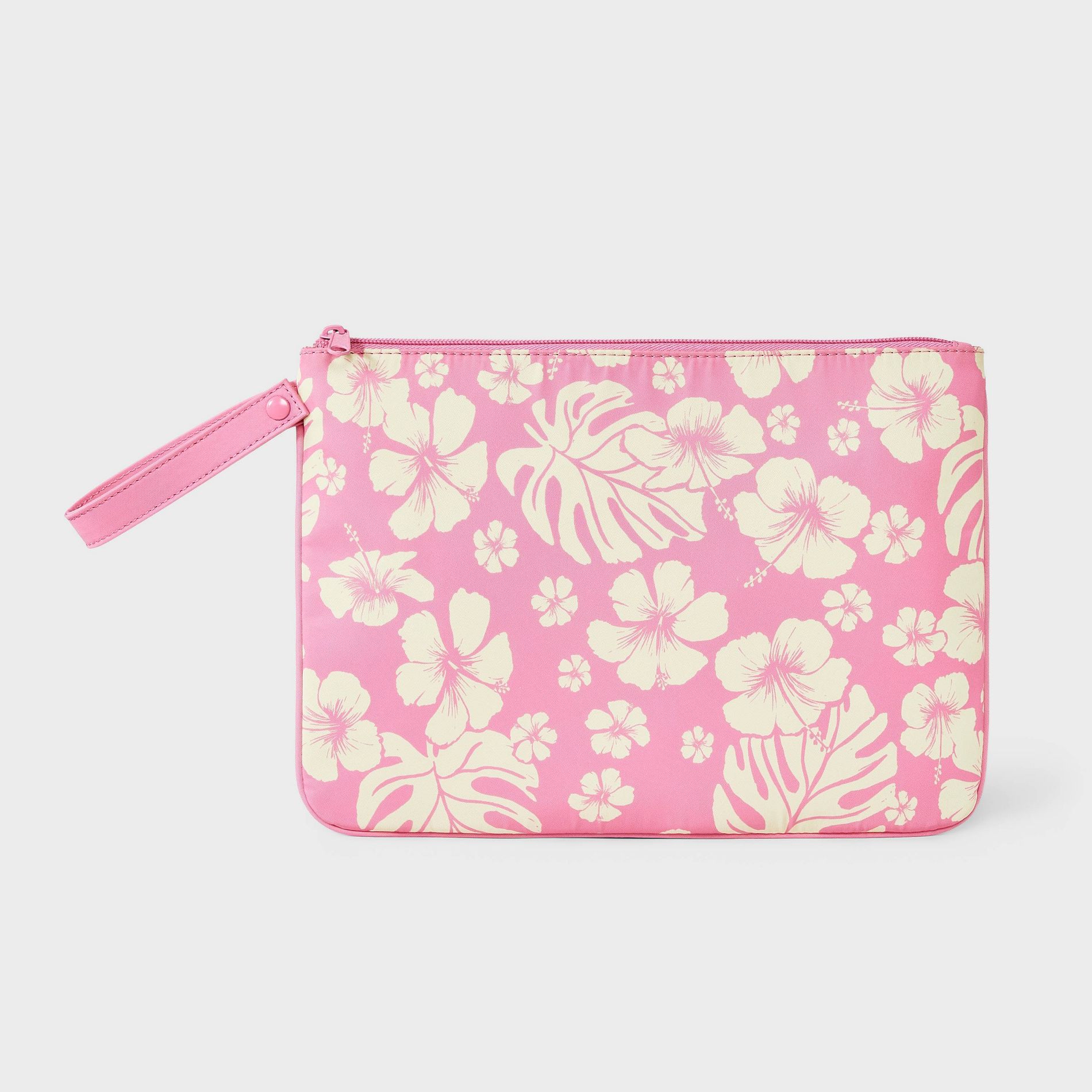 Girls' Floral Wristlet Swim Pouch - art class™ Pink