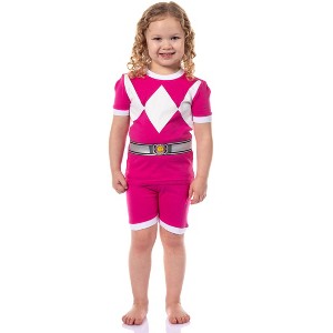 Power Rangers Boys' Character Tight Fit Pajama Short Lounge Set - 1 of 4