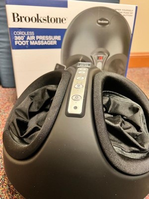 Brookstone 360 Air Pressure Foot Massager Target