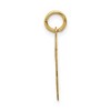 Black Bow Jewelry 14k Yellow Gold, Jersey Collection, Small Number 28 Pendant - 2 of 4
