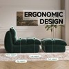 SYFERLORY 32" Wide Single Recliner Sofa with Ottoman - Plush Upholstered Lounge Chair for Living Room, Bedroom or Study - 4 of 4