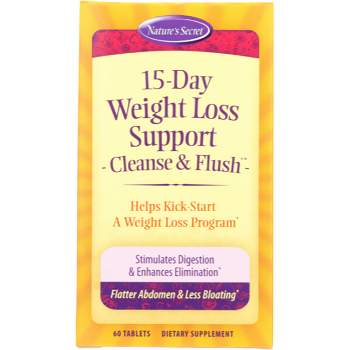 Nature's Secret Weight Loss Supplements 15-Day Weight Loss Cleanse & Flush