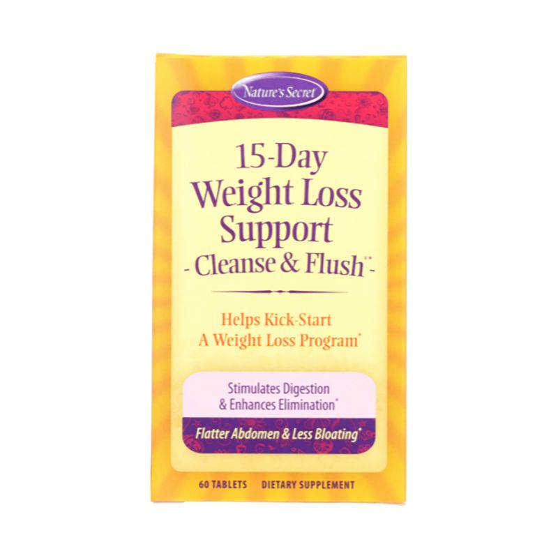 Nature's Secret Weight Loss Supplements 15-Day Weight Loss Cleanse & Flush, 1 of 4