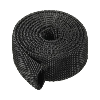 Unique Bargains Durable Nylon Flexible Protective Insulation Cable Hose Sleeve