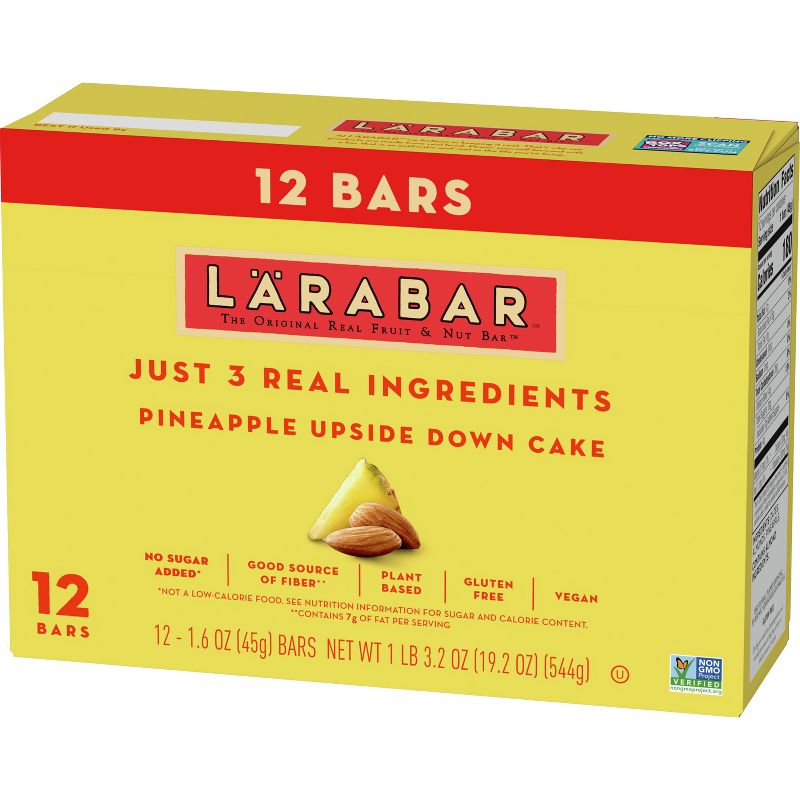 Larabar Pineapple Upside Down Bar - 12ct, 3 of 6