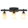 3-Light Essentix Contemporary Vanity Uplight Downlight Wall Mounted Fixture - Lalia Home - 2 of 4