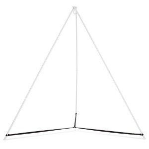 Hangout Pod 7ft Steel Tripod Stand White: Outdoor Indoor Use, Weather-Resistant Frame, 440 lbs Max - 1 of 4