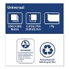 Tork Universal Beverage Napkin, 1-Ply,9.13 x 9.13, 1/4 Fold, Poly-Pack, White, 4000/Carton - 4 of 4