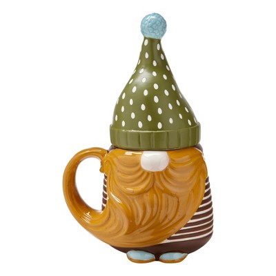 tagltd Thor Gnome Lidded Mug 18 oz