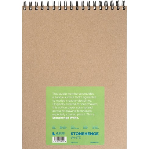 32 Sheets Pro-Art Strathmore Charcoal Spiral Paper Pad 9-inch x 12-inch