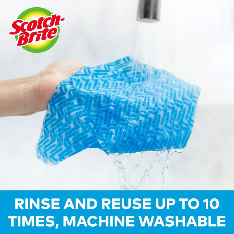 Scotch-Brite Reusable Wipes - 5ct, 3 of 16