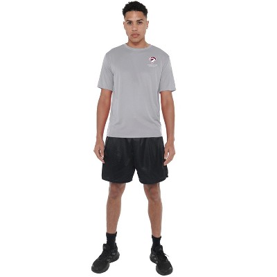 Men's Fairmont State University Men's Sport Active T-Shirt Left Chest Logo