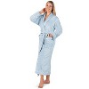 PAVILIA Fleece Robe For Women, Plush Warm Bathrobe, Fluffy Soft Spa Long Lightweight Fuzzy Cozy, Satin Trim - 4 of 4