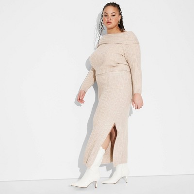 Women's Maxi Sweater Skirt - Wild Fable™