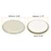 Unique Bargains Plastic Self-adhesive Smooth Round Carpeted Tile Vinyl Furniture Sliding Pad - 2 of 4