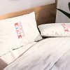 Deny Designs King April Lane Art Fancy Bow Monogram I Microfiber Printed Pillow Sham - 2 of 3