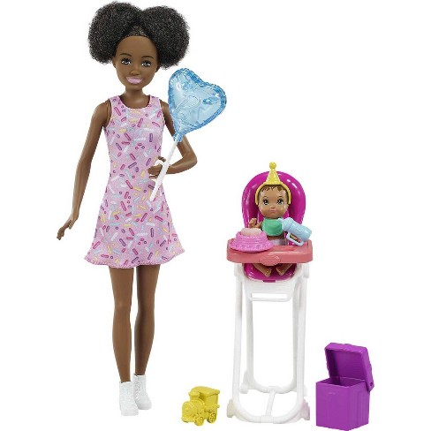 impliceren Interpreteren strand Barbie Skipper Babysitters Inc Dolls And Playset - Black Hair : Target