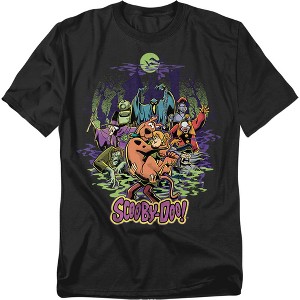 Men's Scooby-Doo And Shaggy Chased By Monsters T-Shirt - 1 of 4