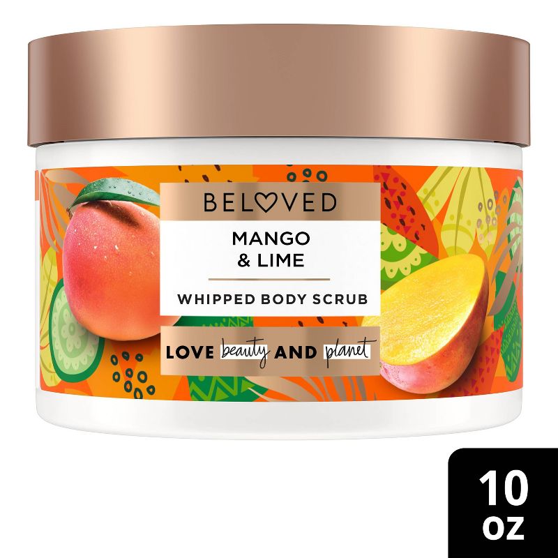 Beloved Whipped Body Scrub Mango &#38; Lime - 10oz, 1 of 8