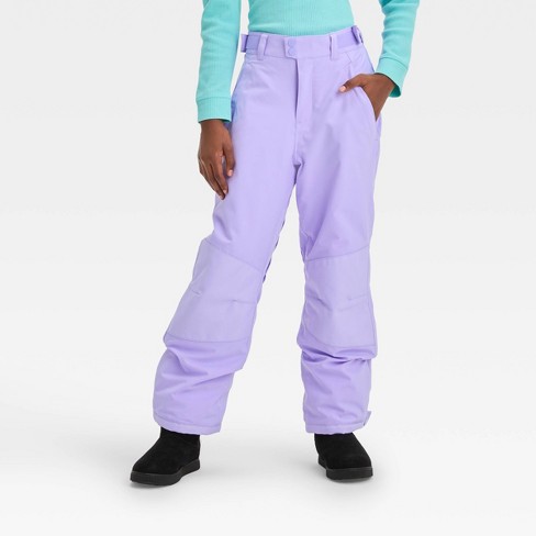 Kids' Waterproof Snow Pants - All In Motion™ Lavender XL