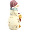 Pavilion Gift Company - Friends By Your Side - 5" Snowman with Dog - Decorative Objects - 4 of 4