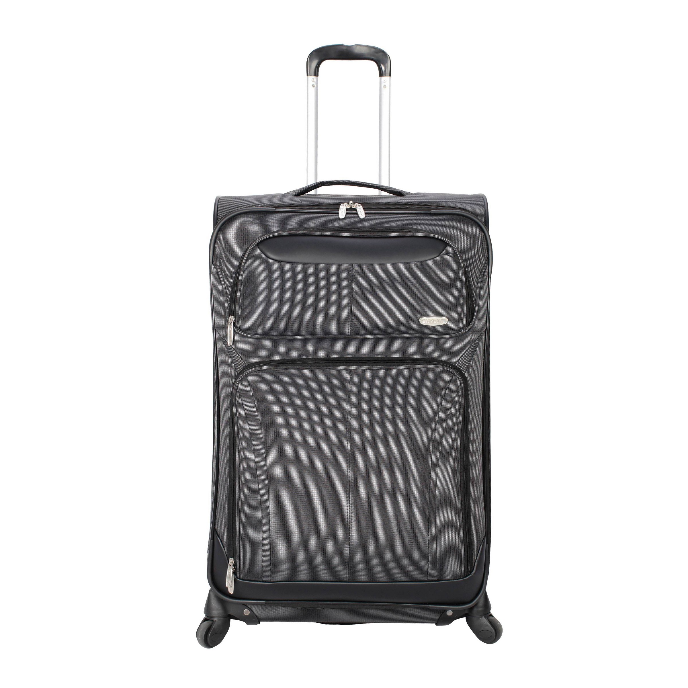 Skyline 21 Inch Softside Carry On Spinner Suitcase only 39.99