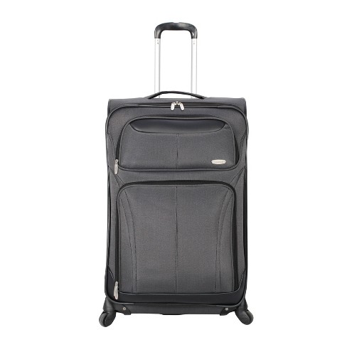 Skyline Softside Carry On Spinner Suitcase Gray Target