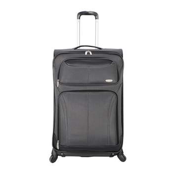 Skyline Softside Carry On Spinner Suitcase - Gray