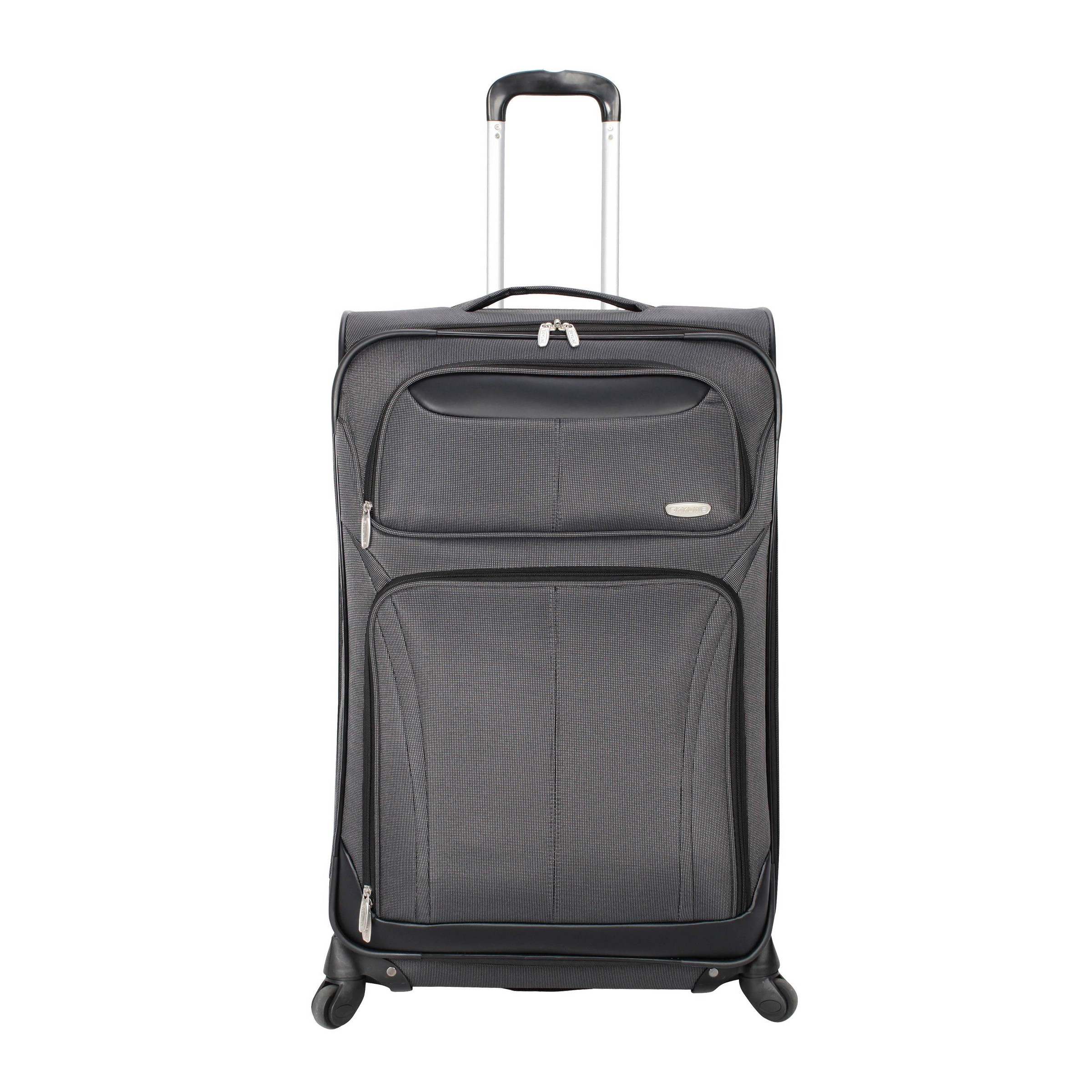 Skyline 21 Inch Softside Carry On Spinner Suitcase
