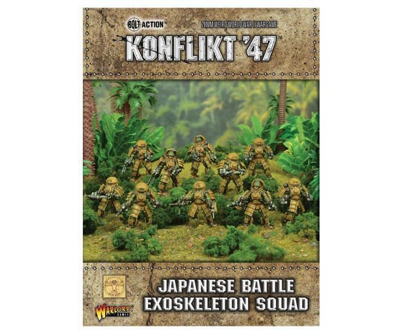 Japanese Battle Exoskeleton Squad Miniatures Box Set