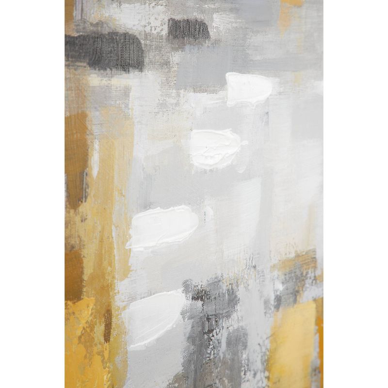 Contemporary Canvas Polystone Abstract Framed Wall Art with Gold Frame Gold - Olivia &#38; May, 6 of 24