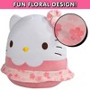 Squishmallows Original Sanrio 14-Inch Hello Kitty Floral Dress and Bow Plush - Medium-Sized Official Jazwares Plush - Gift for Kids, Girls & Boys - 4 of 4