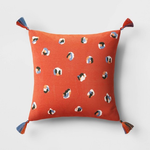 Target orange throw pillows sale