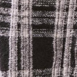 black ivory plaid