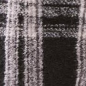 black ivory plaid