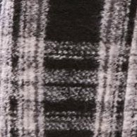 black ivory plaid