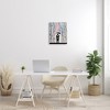 Stupell Industries Modern Romantic Rainfall Silhouette Canvas Art - 3 of 4