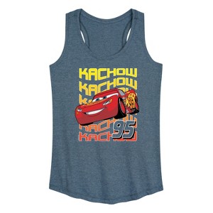 Women's - Cars -  Graphic Racerback Tank - 1 of 4