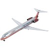 McDonnell Douglas MD-82 Commercial Aircraft "USAir" Silver with Red Tail 1/400 Diecast Model Airplane by GeminiJets - 2 of 3