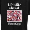 Women's - Forrest Gump - Life Is Like A Box Of Chocolates Short Sleeve Graphic T-Shirt - 2 of 4